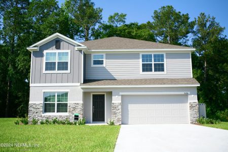 New construction Single-Family house 56366 Creekside Way, Yulee, FL 32097 The Carlisle- photo 0