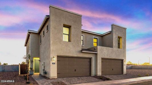 New construction Townhouse house 5015 E Gallop Way, Scottsdale, AZ 85254 Little Rock- photo 0