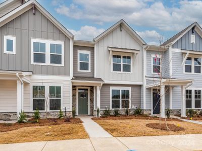 New construction Townhouse house 10511 Boudreaux Street, Huntersville, NC 28078 The Lochridge- photo 0