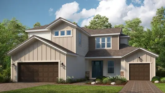 New construction Single-Family house 16286 Alpha Grove Pl, Odessa, FL 33556 plan Tortola - image