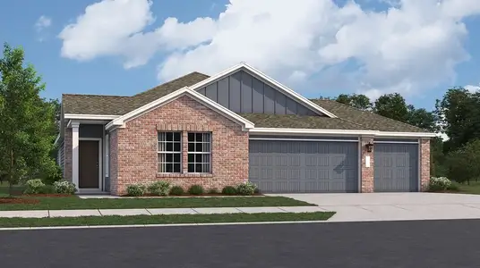 New construction Single-Family house 214 Corniche Cir, Hutto, TX 78634 Cardwell- photo 0