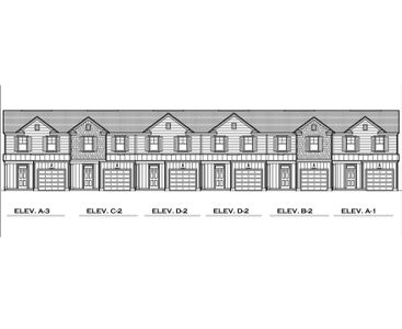 New construction Townhouse house 754 Dacusville Hwy, Easley, SC 29642 plan Meghan II - image