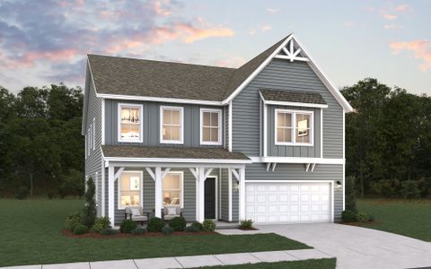 New construction Single-Family house 138 Anderson Oaks Ln, Easley, SC 29642 plan Fletcher - image