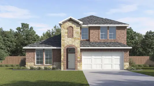 New construction Single-Family house 1814 Michael Dr, Princeton, TX 75407 plan Rosebud - image