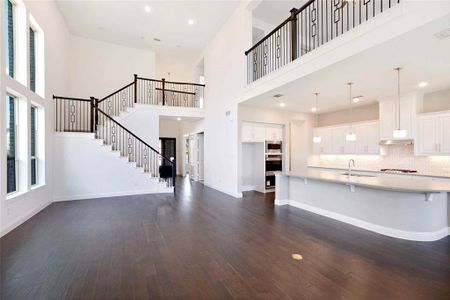 221Kitchen  upper and lower view with front doors