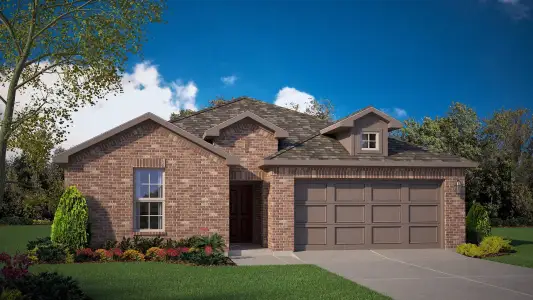 New construction Single-Family house 1501 Badland Blvd, Midland, TX 79705 plan Cali - image