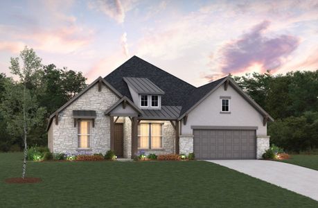 New construction Single-Family house 15489 Sun Rose St, Conroe, TX 77302 Kerrville- photo 0