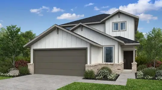 New construction Single-Family house 22126 Frontier Hollow Ln, Hockley, TX 77447 plan Nolan - image