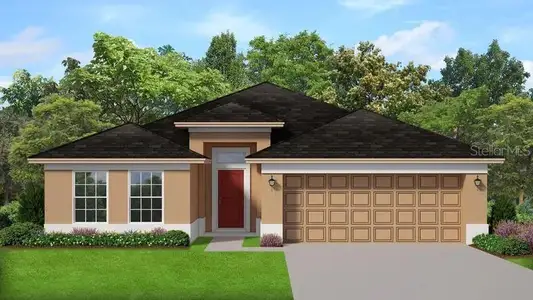 New construction Single-Family house 5504 Ocean Breeze Dr, Spring Hill, FL 34609 plan 2000 - image
