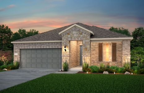 New construction Single-Family house 147 Muddy Creek Wy, Kyle, TX 78640 Prosperity- photo 0