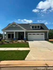 New construction Single-Family house 3060 Five Creek Rd, Unit 34, Charlotte, NC 28213 plan Portico - image