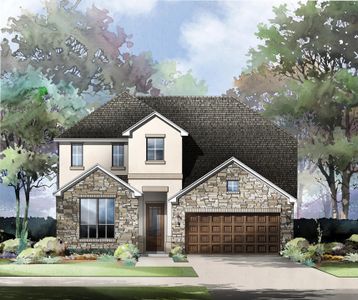 New construction Single-Family house 15010 Early Dawn, San Antonio, TX 78245 plan Lewis - image