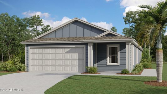 New construction Single-Family house 10 Mulligan Wy, Bunnell, FL 32110 plan St. George - image