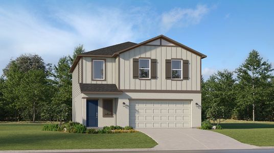 New construction Single-Family house 5734 Purple Finch Ave, Wimauma, FL 33598 plan Columbus - image