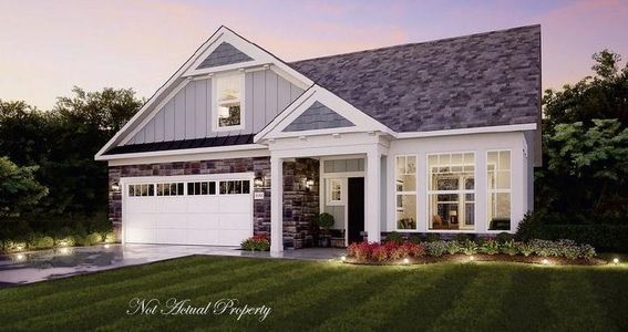 New construction Single-Family house 3507 Fishpond Cir, Dacula, GA 30019 Portico- photo 0