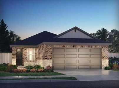 New construction Single-Family house 2311 Pioneer Landing Ln, Crosby, TX 77532 plan The Gateway (390) - image