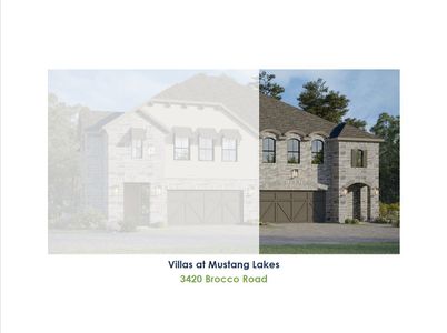 New construction Townhouse house 3420 Brocco Rd, Celina, TX 75009 plan TH Building 4 Unit 2 ML - image