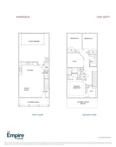 New construction Single-Family house 7618 Mistflower Cir, Chattanooga, TN 37421 plan Marigold A - image