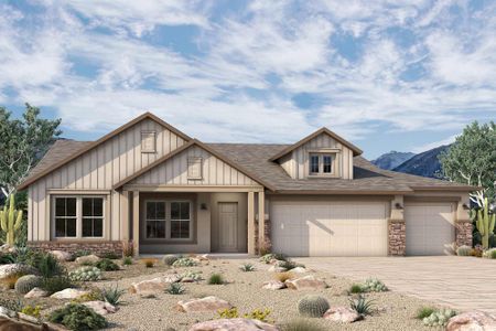 New construction Single-Family house 1042 W Ridge Rd, Apache Junction, AZ 85120 The Circlestone- photo 0