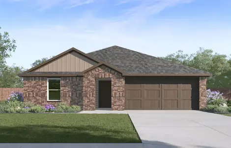 New construction Single-Family house 164 Baby Calf Roping Rd, Jarrell, TX 76537 plan Austin - image