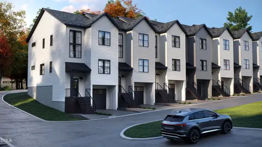 New construction Townhouse house 1503 Core Pointe Ct, Raleigh, NC 27603 - image