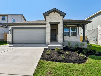 New construction Single-Family house 208 Windfall Trl, Liberty Hill, TX 78642 plan The Callaghan (830) - image