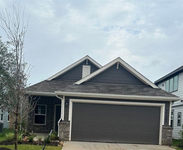 New construction Single-Family house 1131 Kinsey Wilderness Lane, Conroe, TX 77301 Conley- photo 0