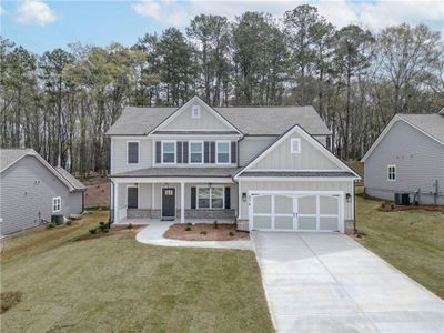 New construction Single-Family house 576 Calgary Downs Drive, Winder, GA 30680 Hayden - photo 0