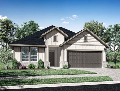 New construction Single-Family house 7519 Bristlegrass Colony Ct, Cypress, TX 77433 Garner- photo 0
