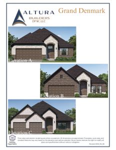 New construction Single-Family house 3701 Nighthawk Wy, Caddo Mills, TX 75135 plan Grand Denmark - image