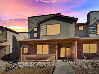 New construction Townhouse house 11303 Bella Vita Drive, Broomfield, CO 80020 Woodland- photo 0