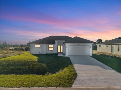 New construction Single-Family house 1024 Halby Ave, Lehigh Acres, FL 33974 - image