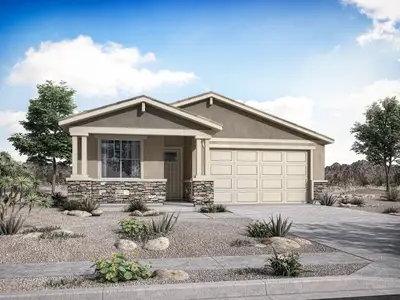 New construction Single-Family house 26700 S 230Th St, Queen Creek, AZ 85142 plan Copper - image