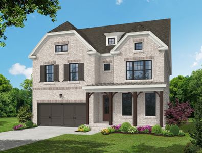 New construction Single-Family house 11705 Fox Rd, Alpharetta, GA 30005 plan The Montgomery - image