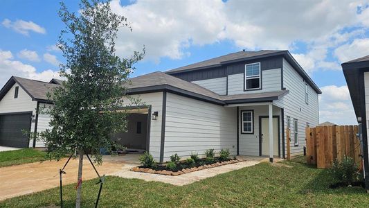 New construction Single-Family house 17310 King Eider Rd, Waller, TX 77484 Whitney- photo 0