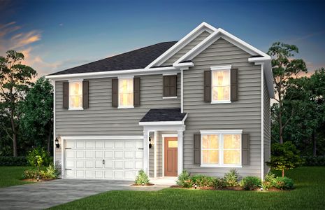 New construction Single-Family house 1331 Willow Ridge Wy, Spartanburg, SC 29307 plan Hampton - image