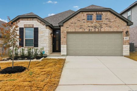 New construction Single-Family house 14422 Galloping Colt, San Antonio, TX 78254 plan The Rio Grande (3010) - image