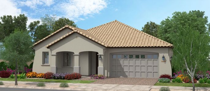 New construction Single-Family house 20045 S 229Th Wy, Queen Creek, AZ 85142 plan Sequoia - image