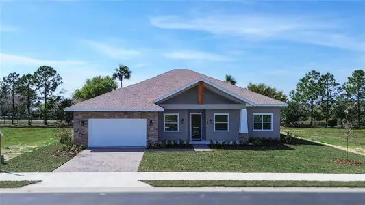 New construction Single-Family house 163 Blazing Star Ave, Lake Alfred, FL 33850 - image