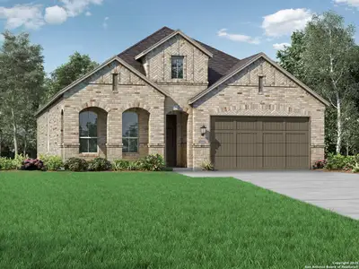 New construction Single-Family house 11730 Hackford, San Antonio, TX 78254 plan Amberley Plan - image