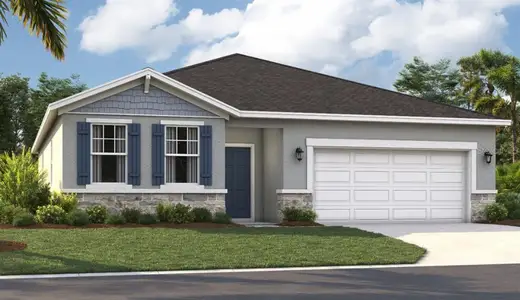 New construction Single-Family house 5912 Cliffbow Lp, Leesburg, FL 34748 plan The Webber - image