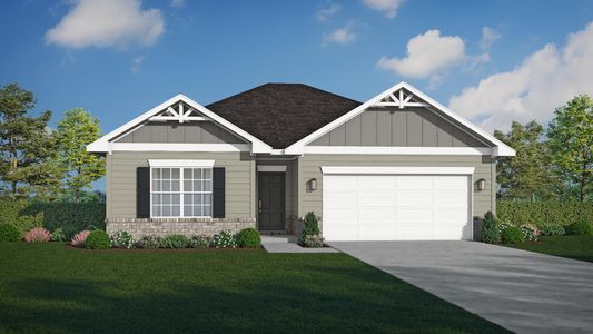 New construction Single-Family house Hinesville, GA 31313 plan The Saunders - image