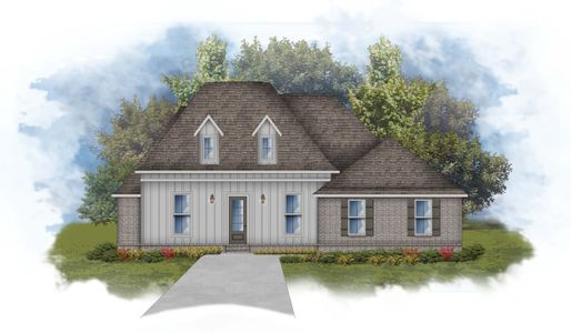 New construction Single-Family house 18 E Captain Fritz Wy, Freeport, FL 32439 plan Rockworth II G - image