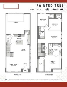 An end unit, lock and leave lifestyle home with windows galore, our Tatum floor plan offers everything you have been looking for and more!