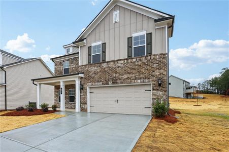 New construction Single-Family house 507 Clayborne Way, Loganville, GA 30052 Winston- photo 0