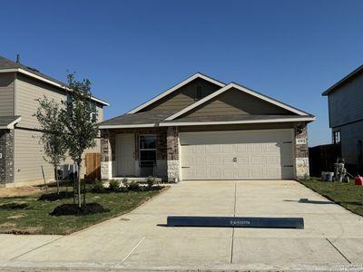 New construction Single-Family house 4302 Thyme Garden, Von Ormy, TX 78073 The Diana- photo 0