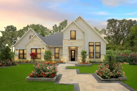 New construction Single-Family house 661 Barrel Oak Dr, Friendswood, TX 77546 plan Presley III - image