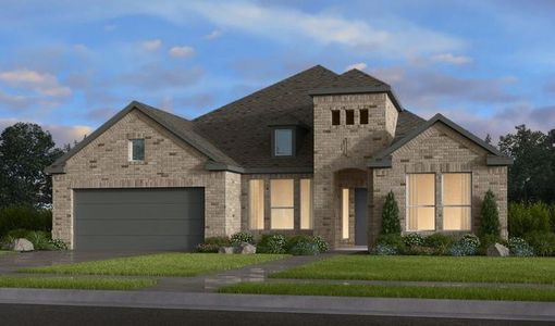 New construction Single-Family house 9122 Heckenberg Arbor Ln, Cypress, TX 77433 Jade- photo 0