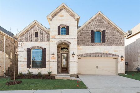 New construction Single-Family house 603 Quaint Pond Ln, Argyle, TX 76226 Theater- photo 0