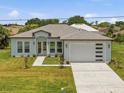 New construction Single-Family house 1215 Rio De Janeiro Ave, Punta Gorda, FL 33983 - image